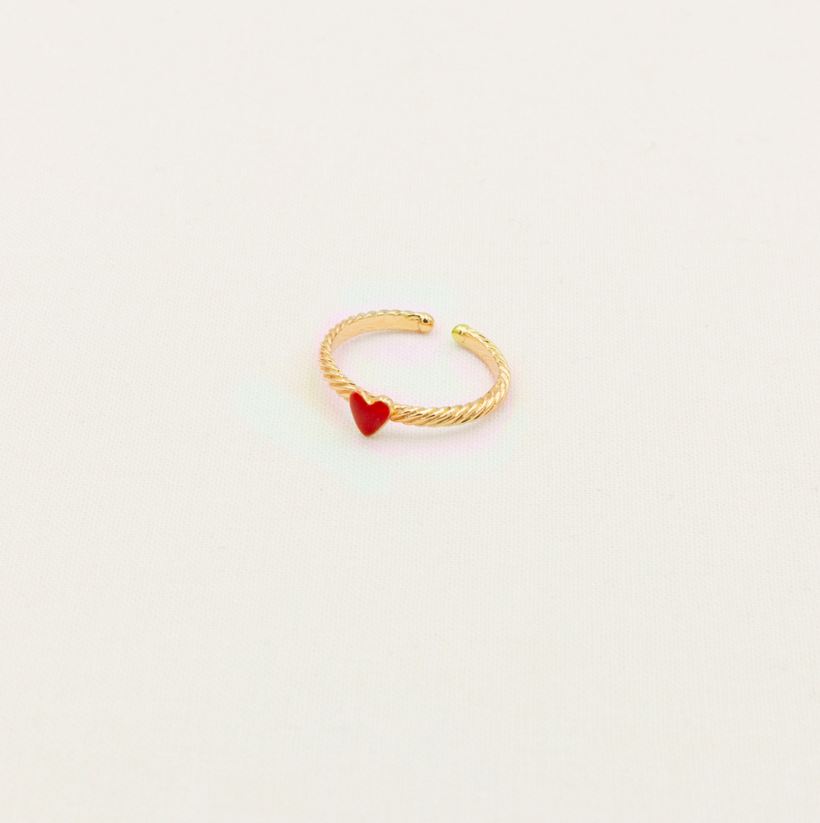 Bague Mims - Rouge