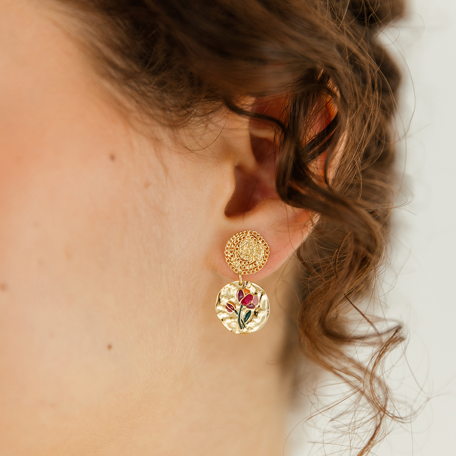 Boucles d'oreilles - Rosa